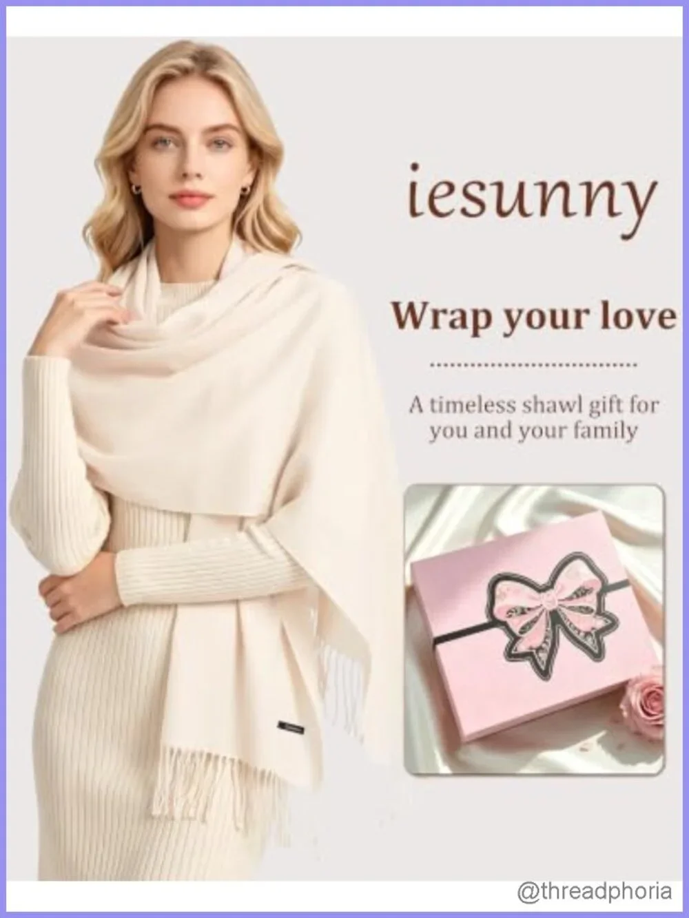 Pashmina Shawl Wrap Tassel Scarf Evening Dress Cover Up